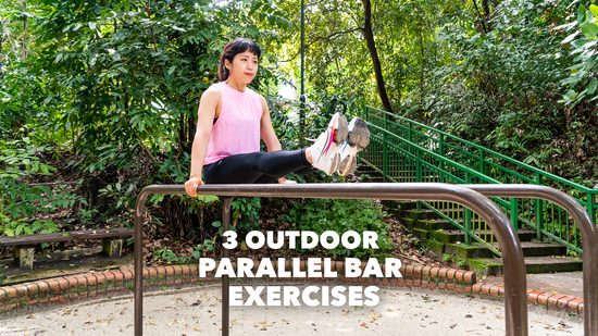 3 Outdoor Parallel Bar Exercises